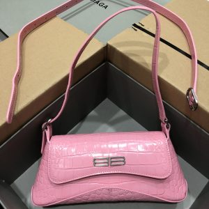 Balenciag XX Flap Bag Crocodile Embossed-27*4.8*15.5CM