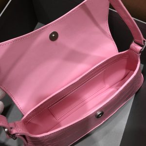 Balenciag XX Flap Bag Crocodile Embossed-27*4.8*15.5CM - Image 7