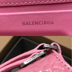 Balenciag XX Flap Bag Crocodile Embossed-27*4.8*15.5CM - Image 9