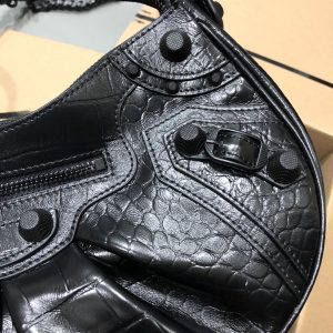 Balenciag Le Cagole Handbags-Crocodile-33*16*8CM - Image 3
