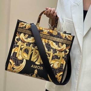Fendi & Versace Tote-36*17*31CM - Image 12