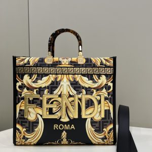 Fendi & Versace Tote-36*17*31CM - Image 2