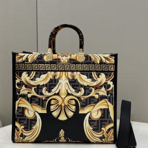 Fendi & Versace Tote-36*17*31CM