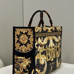 Fendi & Versace Tote-36*17*31CM - Image 3