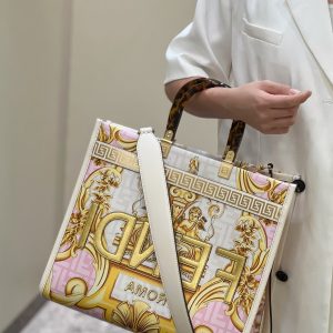 Fendi & Versace Tote-36*17*31CM - Image 2