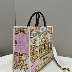 Fendi & Versace Tote-36*17*31CM - Image 9