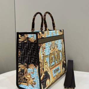 Fendi & Versace Tote-36*17*31CM - Image 9