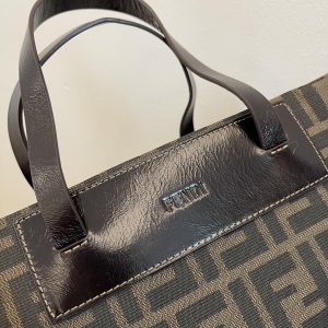 Fendi Vintage Tote-27x30x13CM - Image 2