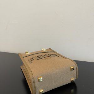 Fendi Vintage Mini Tote-13×6.5x18CM - Image 3