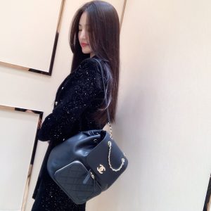 Ch@nel Backpack -25×24.5x17CM - Image 5