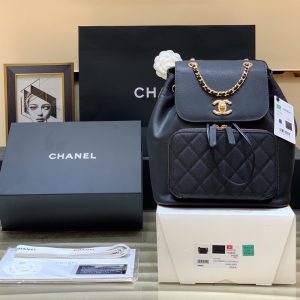 Ch@nel Backpack -25×24.5x17CM - Image 9
