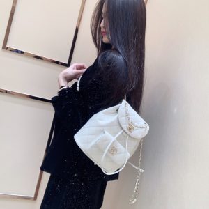 Ch@nel Backpack -22.5x24x12CM - Image 13