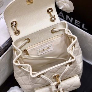Ch@nel Backpack -22.5x24x12CM - Image 7