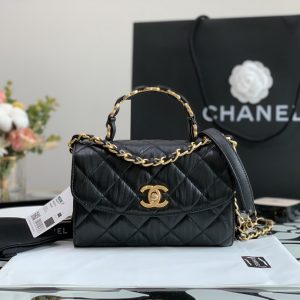 Ch@nel Flap Bag-20*13*9CM - Image 1