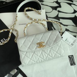 Ch@nel Flap Bag-20*13*9CM - Image 3