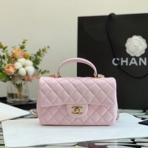 Ch@nel Flap Bag-20*13*9CM - Image 3
