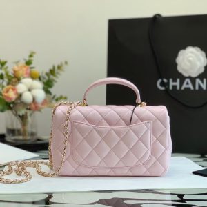 Ch@nel Flap Bag-20*13*9CM - Image 8