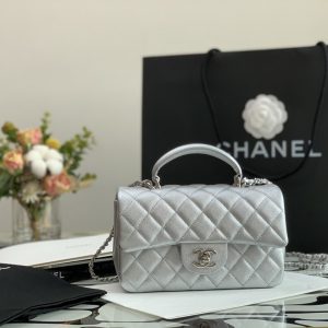 Ch@nel Flap Bag-20*13*9CM - Image 2
