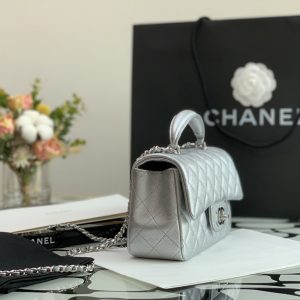 Ch@nel Flap Bag-20*13*9CM - Image 4