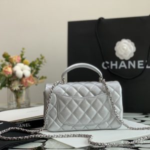 Ch@nel Flap Bag-20*13*9CM - Image 5