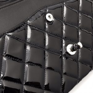 Ch@nel Flap Bag-Silver Hardware-30CM - Image 2