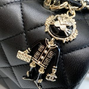 Ch@nel Flap Bag-20*13*9CM - Image 3