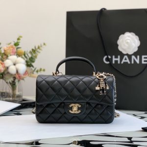 Ch@nel Flap Bag-20*13*9CM - Image 6