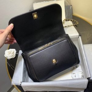 Ch@nel Flap Bag-23*16*8CM - Image 3