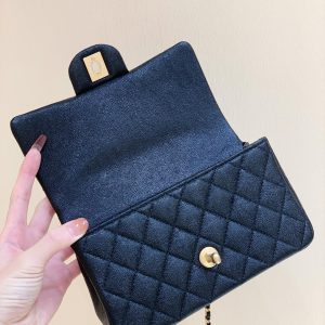 Ch@nel Flap Bag-20*13*9CM - Image 9