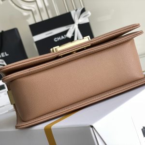 Ch@nel Boy Bag-Gravy-20CM - Image 8