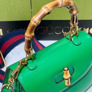Gucci Bamboo Handbag-211*15*7CM - Image 5