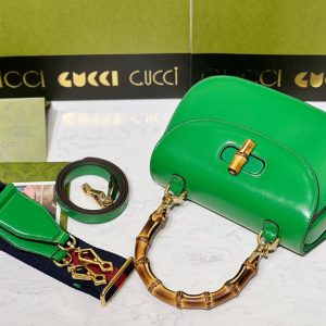 Gucci Bamboo Handbag-211*15*7CM - Image 6