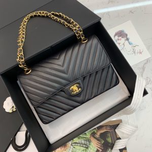Ch@nel Flap Bag-25CM - Image 1