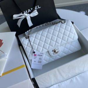 Ch@nel Flap Bag-Caviar Leather-25CM - Image 7