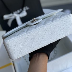 Ch@nel Flap Bag-Caviar Leather-25CM - Image 8