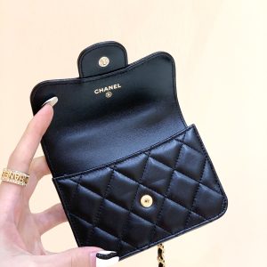 Ch@nel Flap Bag-12.5×9.5×3.5CM - Image 5