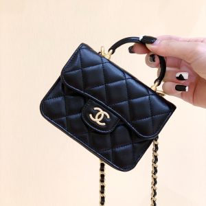 Ch@nel Flap Bag-12.5×9.5×3.5CM