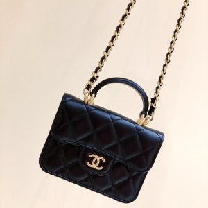 Ch@nel Flap Bag-12.5×9.5×3.5CM - Image 8