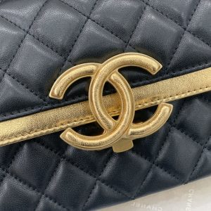 Ch@nel Flap Bag-22X7X13CM - Image 6