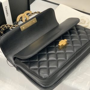 Ch@nel Flap Bag-22X7X13CM - Image 5