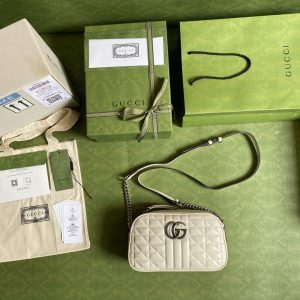 Gucci Marmont Bag-24*7*12CM - Image 6