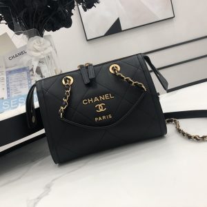 Ch@nel Boston Pillow Bag-22.5*13*18CM - Image 1