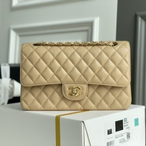 Ch@nel Flap Bag-Caviar Leather-25CM - Image 1