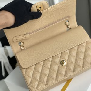 Ch@nel Flap Bag-Caviar Leather-25CM - Image 7