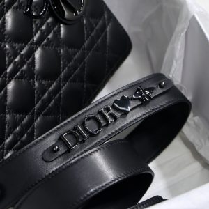 Lady Diro Bag-Black Hardware-20*16.5*8CM - Image 2