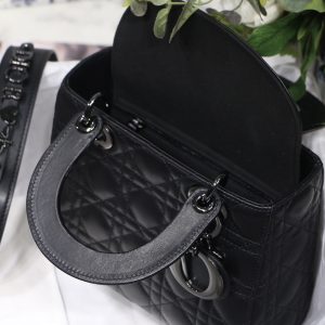 Lady Diro Bag-Black Hardware-20*16.5*8CM - Image 8