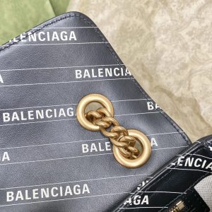 Gucci&Balenciaga Marmont Bag-26*15*7CM - Image 2
