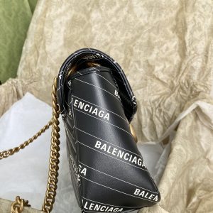 Gucci&Balenciaga Marmont Bag-26*15*7CM - Image 3