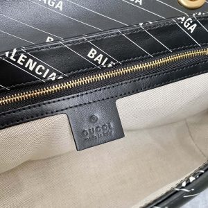 Gucci&Balenciaga Marmont Bag-26*15*7CM - Image 4