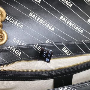 Gucci&Balenciaga Marmont Bag-26*15*7CM - Image 6